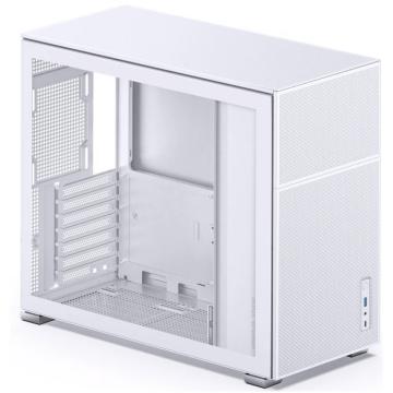 Carcasa PC Jonsbo D41 Mesh White, ATX, USB 3.0, USB 3.1, alb