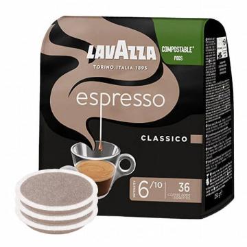 Cafea Lavazza Espresso Classico paduri 62mm monodoze 36 buc de la KraftAdvertising Srl