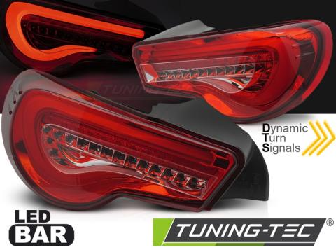 Stopuri LED Toyota GT86 12-21 LED bar rosu SEQ de la Kit Xenon Tuning Srl
