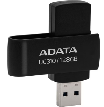 Memorie USB Adata, 128GB, negru, ADATA-UC310-128G-RBK