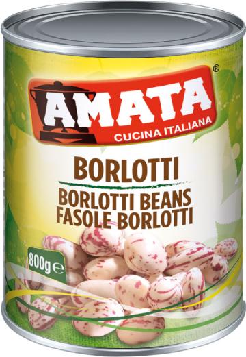Fasole Borlotti 800 g