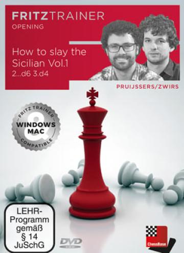 DVD, How to slay the Sicilian Vol. 1 - 2...d6 3.d4 de la Chess Events Srl