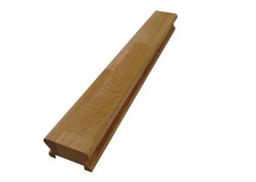 Mana curenta lemn stejar pentru balustrada fier forjat