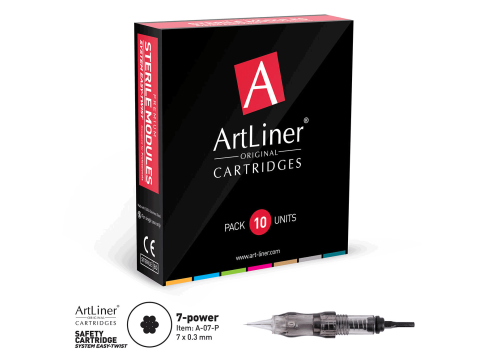 Cartus micropigmentare ArtLiner 7 Power 0.30mm
