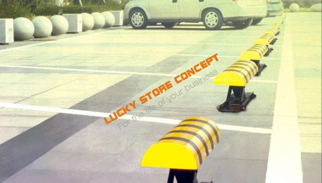 Bariera parcare autoturisme de la Lucky Store Solution SRL