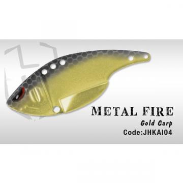 Cicada Metal Fire 5.2CM 12GR Gold Carp Herakles de la Pescar Expert