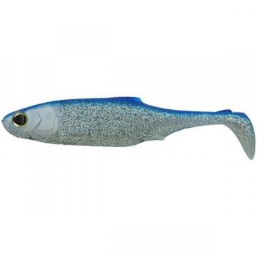 Naluca Shad Submission Blue Chrome 10cm, 4buc/plic Biwaa de la Pescar Expert