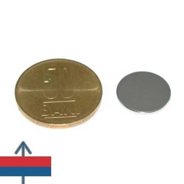 Magnet neodim disc 15 x 1 mm