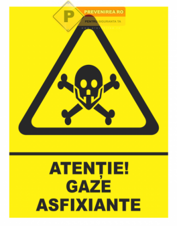 Indicator pentru gaze asfixiante de la Prevenirea Pentru Siguranta Ta G.i. Srl