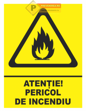 Indicator pentru pericole de incendii