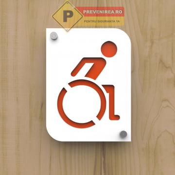 Semn pentru loc persoane cu handicap