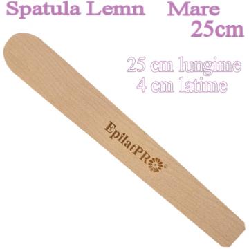 Spatula lemn mare 25 cm de la Mezza Luna Srl.