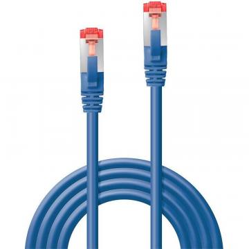 Cablu retea Lindy Cat.6 S/FTP Network, 1m, albastru