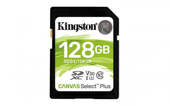 Card de memorie SD Kingston Canvas Select Plus, 128GB