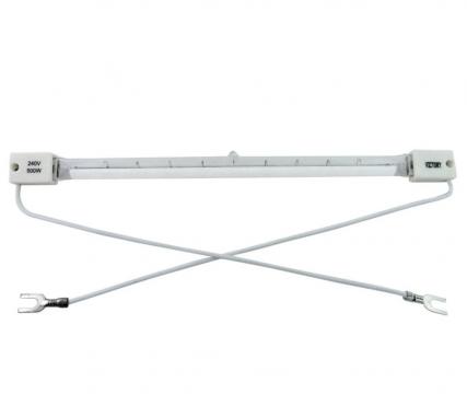 Lampa infrarosu, 220-250V, 500W, L 226mm de la Kalva Solutions Srl