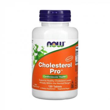 Supliment alimentar Now Foods Cholesterol Pro - 120 tablete de la Krill Oil Impex Srl