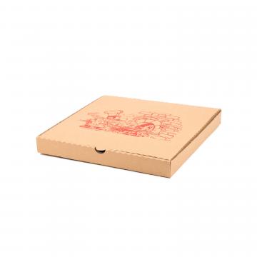 Cutie pizza natur cu imprimare generica 32cm de la Sc Atu 4biz Srl