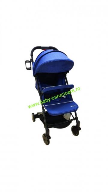 Carucior sport ultracompact troller Baby Care A8 albastru de la Ideal Media Serv Srl