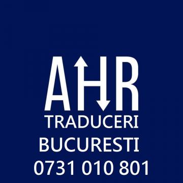 Servicii complete traduceri de la Agentia Nationala AHR Traduceri