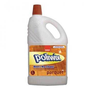 Detergent pardoseala, Sano, Poliwix Parquet, 2 litri de la Sanito Distribution Srl