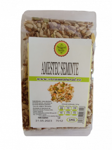 Amestec 4 seminte, Natural Seeds Product, 1 Kg