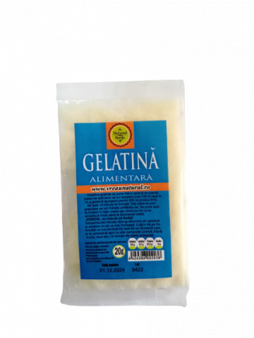 Gelatina alimentara 20 gr de la Natural Seeds Product SRL