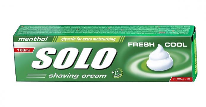 Crema de ras Solo Menthol - 100 ml