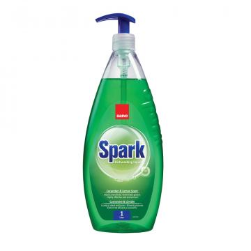 Detergent vase Sano Spark Castravete, 1 litru de la Sanito Distribution Srl