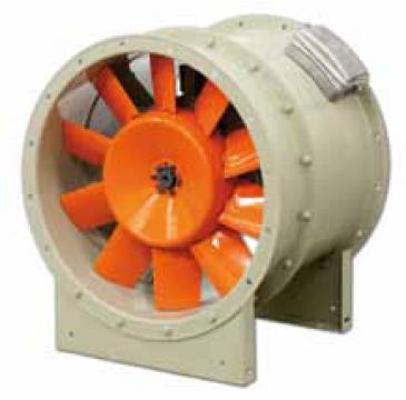 Ventilator axial extractor de fum, THT- 125-4T/6-50