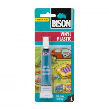 Adeziv plastic Bison + folie reparatoare de la Rykdom Trade Srl