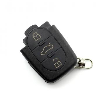 Carcasa cheie cu 3 butoane Audi, baterie 2032 - Carguard