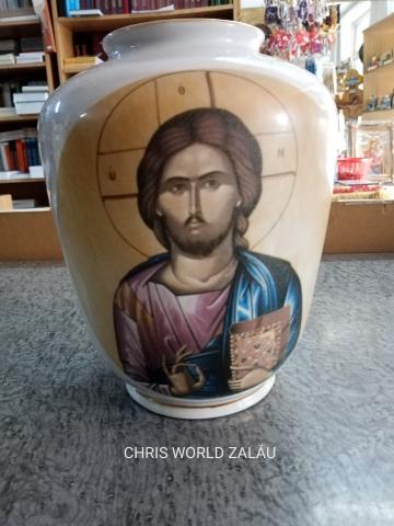 Vaza Iisus decor bisericesc de la Chris World Srl