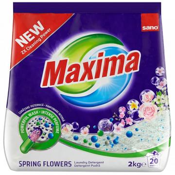 Detergent pudra Sano Maxima Spring Flowers (2 kg)