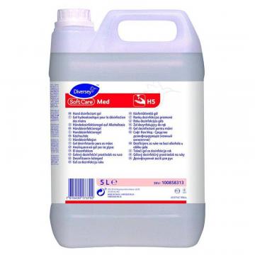Dezinfectant gel pentru maini Soft Care Med 5L de la Geoterm Office Group Srl