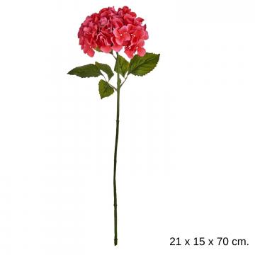 Floare artificiala hortensie 21 x 15 x 70 cm de la Plasma Trade Srl (happymax.ro)