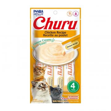 Recompense pisici Cat Reteta de pui 56g - Churu