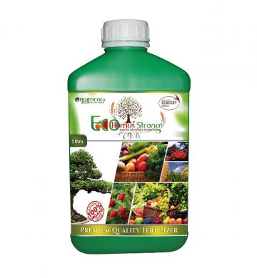 Fertilizator EcoHumusStrong 1L foliar cu extract de humus