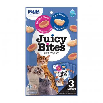 Recompense Juicy Bites Cat Aroma de Ton & Pui 33.9g - Churu de la Club4Paws Srl