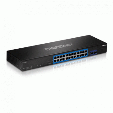 Switch 24 porturi Gigabit, 2 porturi SFP+ 10G - TRENDnet TEG de la Big It Solutions