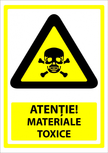 Indicator de securitate materiale toxice