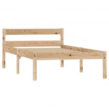 Cadru de pat, 100 x 200 cm, lemn masiv de pin de la VidaXL