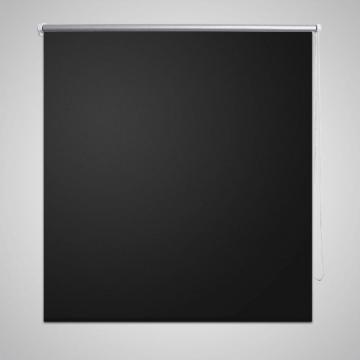 Jaluzea opaca rulabila, 120 x 230 cm, negru de la VidaXL