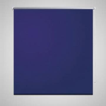 Jaluzea rulabila opaca, 140 x 230 cm, bleumarin de la VidaXL