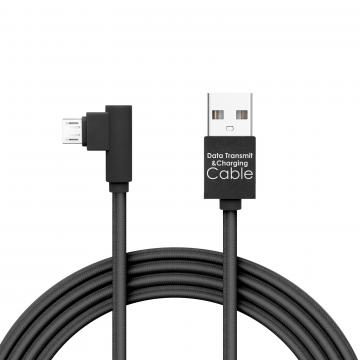 Cablu de date Delight Micro USB, Gamer, executie 90 de la Rykdom Trade Srl