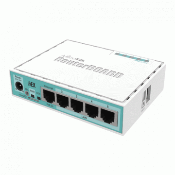 Router hEX, 5 x Gigabit, RouterOS L4 - Mikrotik RB750Gr3 de la Big It Solutions