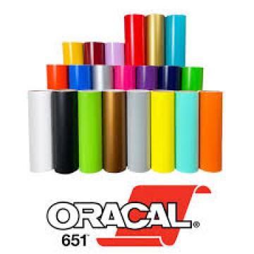 Autocolant inscriptionari exterioare si stikere Oracal 651