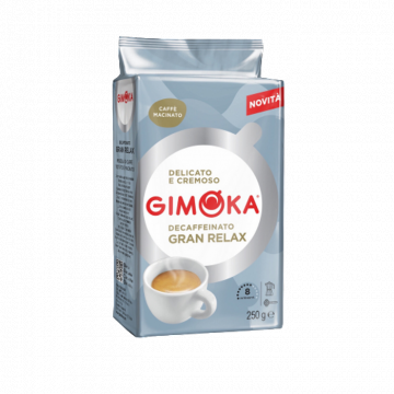 Cafea macinata Gimoka Gran Relax Decaf 250g