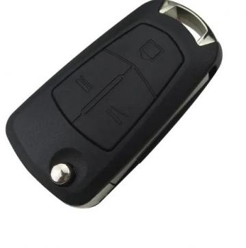 Carcasa cheie contact 3 butoane pentru Opel Corsa D