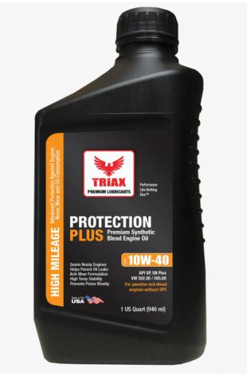 Ulei motor Triax Protection Plus 10W-40 High Mileage de la Lubrotech Lubricants Srl