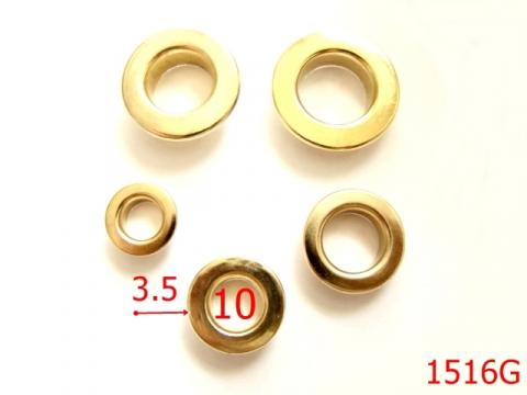 Ocheti 10 mm gold 2E6 AE3 1516G